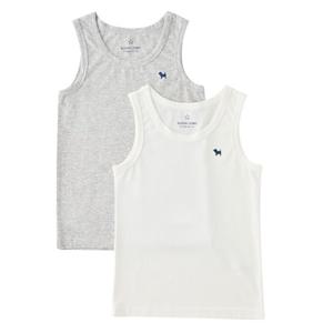 [블루독키즈울산] MG) 베이직 뱀부 2종 런닝 남아 속옷 (24W1050003)