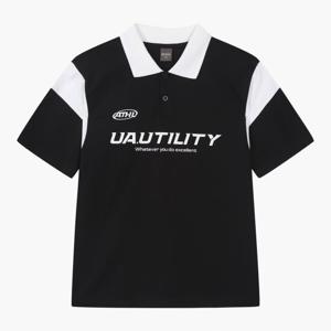 [유솔(아동)]UNI PQ스판 요꼬카라 반팔 티셔츠 (2컬러) ULHA25401