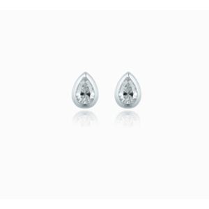 [로이드] 주문제작 다이아몬드,0.1ct*2ea 컬리넌로열페어 2부 베젤세팅 귀걸이 LEF23001D