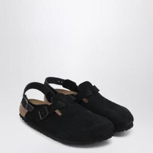 BIRKENSTOCK 블랙 스웨이드 도쿄 치아바타 1028348SUE/Q_BIRKE-BLK