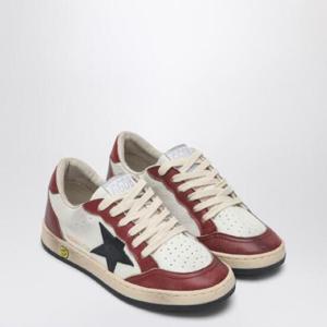GOLDEN GOOSE 볼스타 화이트/레드/블랙 스니커즈 GYF00439F006792/Q_GOLDE-10435