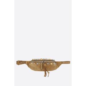 VALENTINO GARAVANI 넬코트 스웨이드 벨트백 6W2B0R39ADGRDX