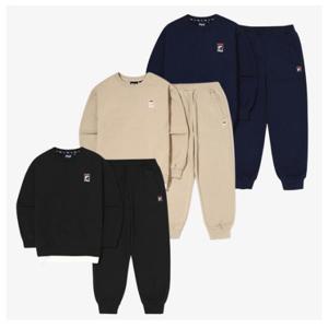 [휠라키즈]키즈 3pcs 맨투맨 상하세트/FK2FSG3B01X