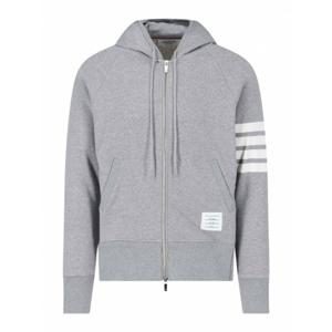 [THOM BROWNE] 남성 스웨트셔츠 스웨터 4바 지퍼 후디 MJT022H00535068 Grey /8