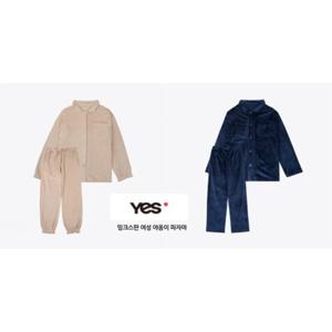 [예스](겨울잠옷)부드러운 밍크스판 남/여 잠옷2종택1YSWNA901Y