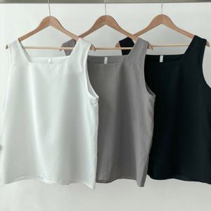 [아이우먼]빅사이즈나시티 T995L504 오르린넨루즈민소매티 GO