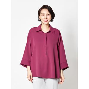 [마담엘레강스] 소프트 오버핏 블라우스 K243BL01