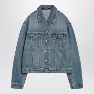 JACQUEMUS Light blue washed denim jacket 24H246DE0271513/Q_JACQM-33C