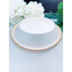 로이드 볼 체인(4mm) 실버 목걸이 LLNS23447S