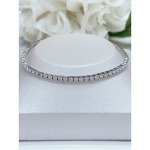 로이드 L-DIAMOND  2mm  18K 테니스 팔찌 LWF24003D