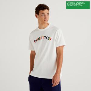 베네통 Color lettering t-shirt 2F_3URFU1038_901