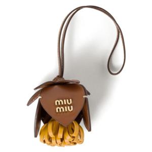 미우미우 키링 5TL4982CQS brown