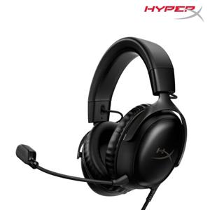 하이퍼엑스 클라우드 3 블랙 유선 Cloud 3 BLK Wired 유선 게이밍 헤드셋