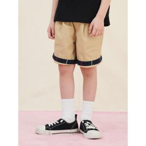 [더블쿠폰 13%][빈폴키즈] [Essential] 치노 숏 팬츠 베이지 (BI5325UE1A)