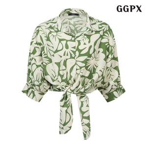 [GGPX]썸머 카라넥 블라우스 (GPBBA024D)