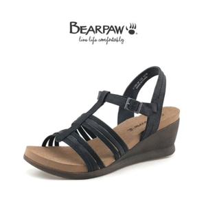 베어파우(BEARPAW) VIOLA 웨지 쿠션샌들 2095001MB-W