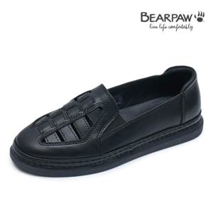 베어파우(BEARPAW) NEVAEH 가죽 로퍼 슬립온 K2903001QA-W