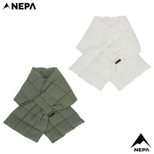 [네파][목도리 머플러](7KF7913)_공용 와이드 큐브 패딩 머플러 목도리
