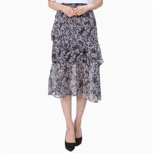 [시에로]언발란스 플라워 밴딩 스커트 SE2SKF249