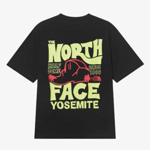 노스페이스 화이트라벨 공용하프 돔 반팔 라운드티 NT7UR07J
