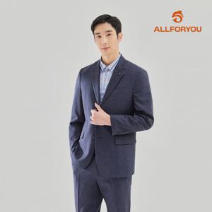 [올포유] [모델착장] 남성 폴리 스판 셋업 투버튼 자켓 AGKKL1411-915