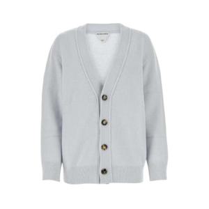 BOTTEGA VENETA 인트레치아토 엘보 패치 캐시미어 가디건 1961788