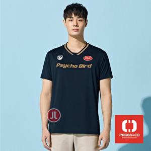 패기앤코 2025SS PSY-5022 남성용 싸이코버드 반팔티셔츠