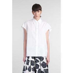 마르니 블라우스 415298 CAMA0565S1UTC223 WHITE