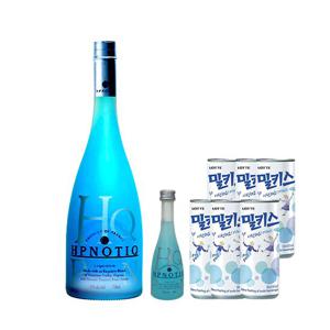 (방문수령)힙노틱 750ml+미니어처+밀키스6캔 기획