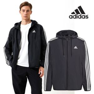 [정가 99,000][M,L,XL,2XL] 봄,여름 아디다스 남녀공용 3S 우븐 바람막이 /클래식 윈드브레이커-IB0378