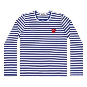 꼼데가르송 긴팔 티셔츠 P1T164 AZ T164 051 2 Stripe