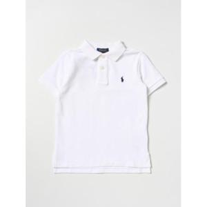 키즈 폴로 랄프로렌 폴로 셔츠 321603252 004 White