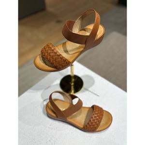 베어파우 HILTON III 여성 샌들 경량 웨지 카멜 K2783053RB-W