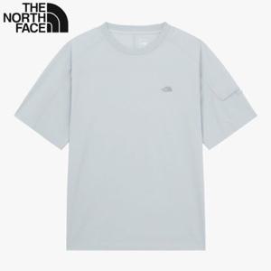 노스페이스 NT7UR24D 남성 루즈핏 퍼미스 지지미 반팔 티셔츠 KR