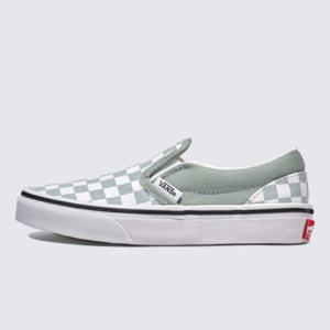 [반스] 키즈 컬러 띠어리 체커보드 Classic Slip-On 클래식 슬립온 민트 VN000D0JEPO1