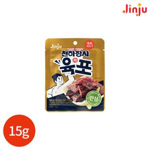 진주 천하장사 육포 쇠고기 15g x 8 봉