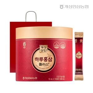 개성상인 하루홍삼플러스 100포 x 1통(총 100포)/쇼핑백 포함