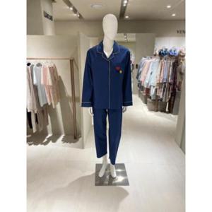 [비비안]  심플 하트자수포인트 여성파자마 (WP593Y)