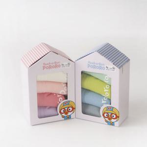 뽀로로 파스텔 유아동 양말 4족세트