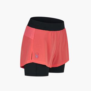 [스파이더] 여성 러닝 레깅스 일체형 반바지 SPKMCNTR281WCOR