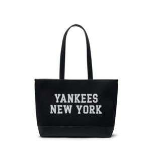 MLB 바시티 자카드 라지 쇼퍼백 A5 3AORL104N 50BKS 07CRM