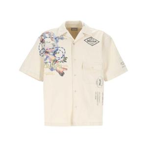 우영미 반팔 셔츠 W251SH22 976E Beige