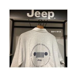 [지프]JEEP Jeep 서클 아트웍 카라티  맨투맨 (오버핏)_1 JN5TSU834_1