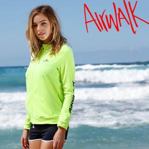 에어워크서프 여성래쉬가드세트 2피스 YAWe5216_NGR+YAWe5103_BK