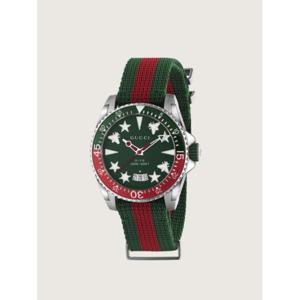 구찌 손목시계 YA136339 STEEL Red