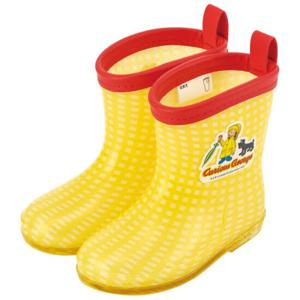 스케이터 (skater) 레인 부츠 신발 장화 어린이용 호기심 조지 반사 테이프 첨부 14 cm RIBT14-A