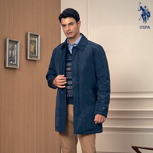 [USPA] 21FW 구스다운 남성 맥코트(네이비)_MP21-DW404NV