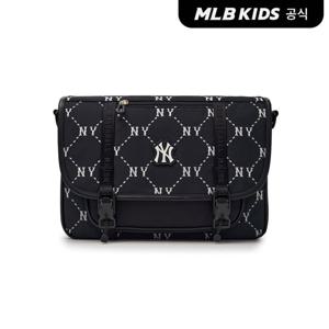 [MLB키즈 공식] 25N 다이아 모노그램 메신저백 NY (Black) 7ACRMD85N-50BKS