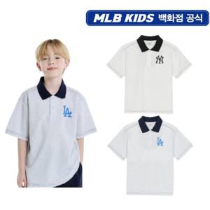 MLB키즈 스트릿 로고 카라티셔츠 (7APQV0353000)