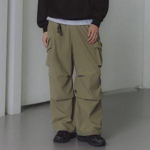 [DELUXE] 앨빈클로 소프트 파라슈트 와이드 카고 팬츠 DLX2920 (4 COLOR)